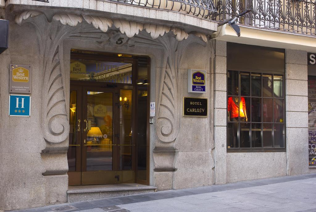 Hotel Carlos V Madri Exterior foto